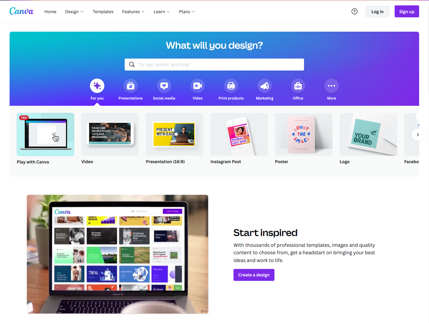 Content marketing tools: Canva