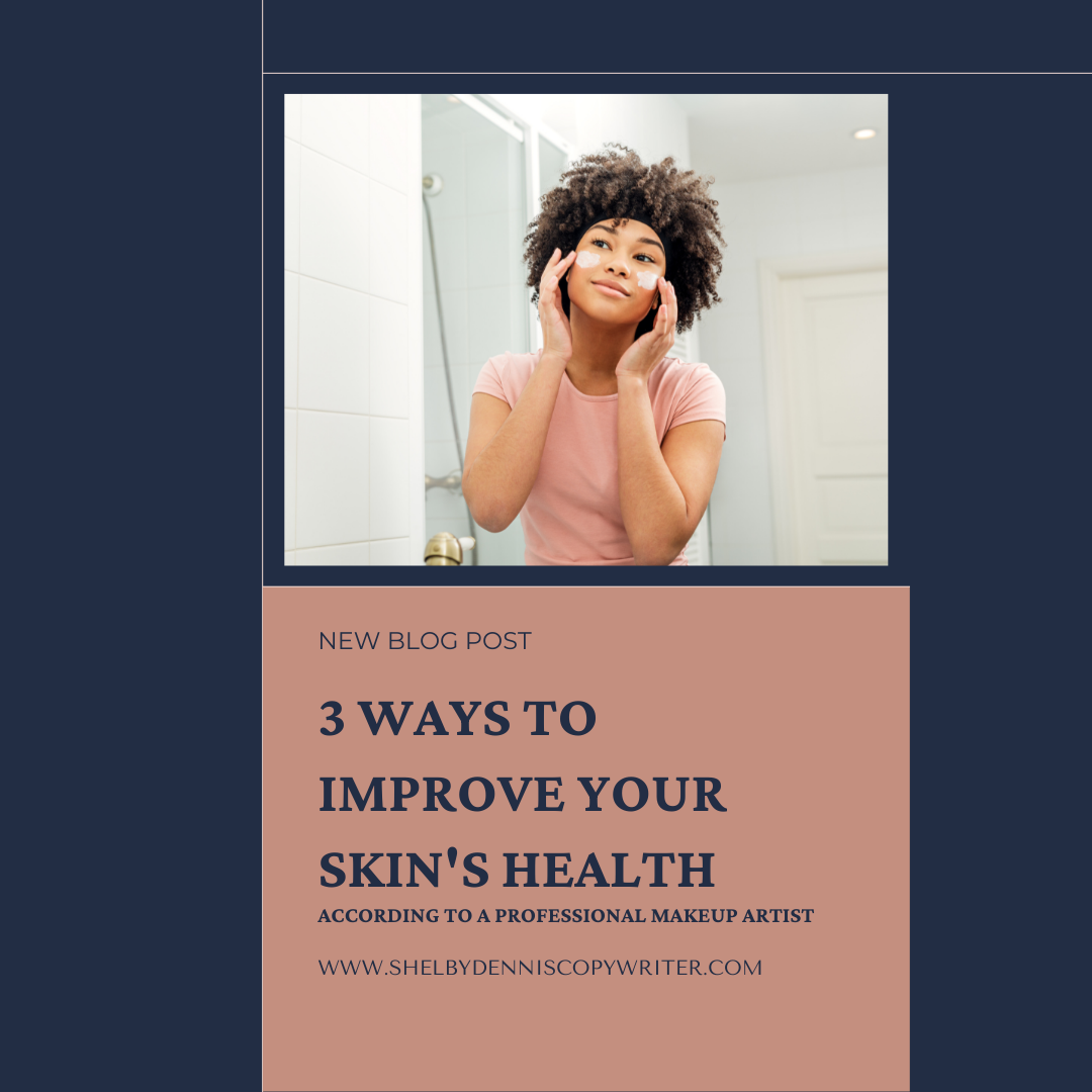 Teaser image for my article about how to improve skin health. Click to read the article.